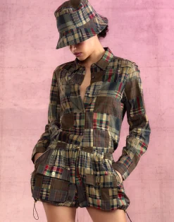 Online Cynthia Rowley Madrid Madras Shirt PLAID
