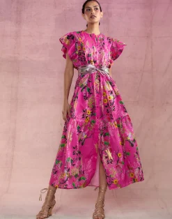 Outlet Cynthia Rowley Malta Kaftan PNKFL