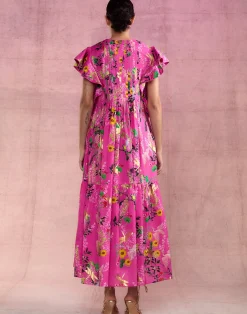 Outlet Cynthia Rowley Malta Kaftan PNKFL