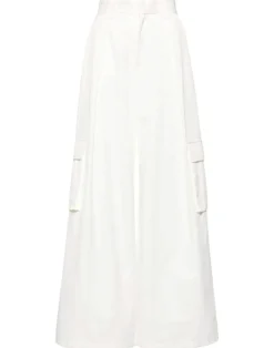 Outlet Cynthia Rowley Marbella Cotton Cargo Pant White