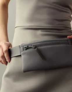 Sale Cynthia Rowley Neoprene Belt Bag Grey