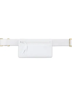 New Cynthia Rowley Neoprene Belt Bag White