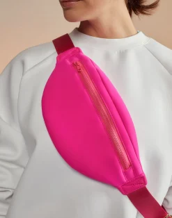 New Cynthia Rowley Neoprene Fanny Bag HTPNK