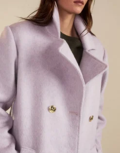 Hot Cynthia Rowley Noa Wool Trench Coat LVNDR
