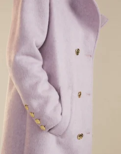 Hot Cynthia Rowley Noa Wool Trench Coat LVNDR