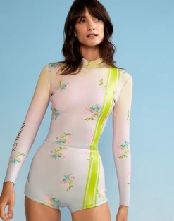 Online Cynthia Rowley Ombre Floral Wetsuit YPBOMB