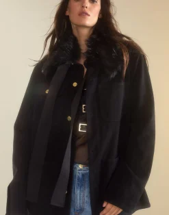 Outlet Cynthia Rowley Outward Bound Field Jacket BLACK