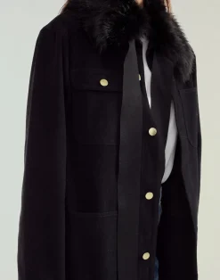 Outlet Cynthia Rowley Outward Bound Field Jacket BLACK