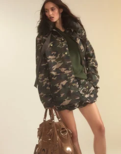 Outlet Cynthia Rowley Outward Bound Field Jacket GRNCAM