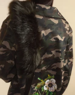 Outlet Cynthia Rowley Outward Bound Field Jacket GRNCAM