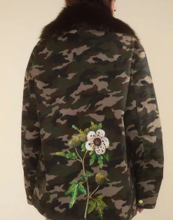 Outlet Cynthia Rowley Outward Bound Field Jacket GRNCAM