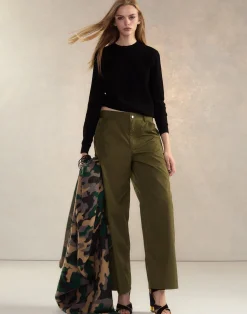 Outlet Cynthia Rowley Paige Painter Pant DRKGR