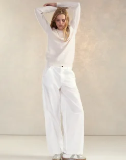 Fashion Cynthia Rowley Paige Painter Pant NATRL