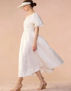 Clearance Cynthia Rowley Palma Dress White