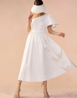Clearance Cynthia Rowley Palma Dress White