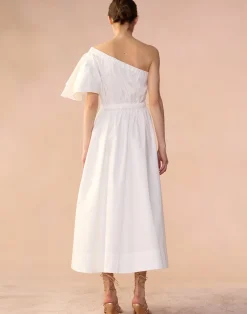 Clearance Cynthia Rowley Palma Dress White