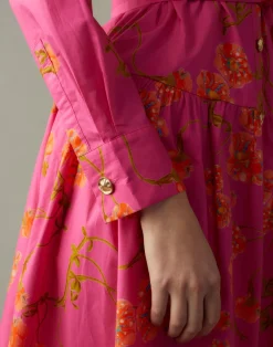 Outlet Cynthia Rowley Perennial Shirt Dress PNKFL