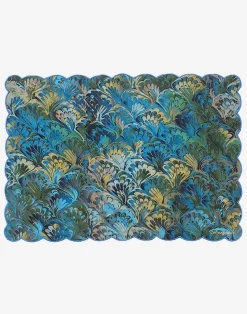 Best Cynthia Rowley Quilted Cotton Placemat GRNMA