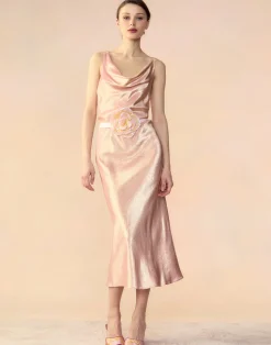 New Cynthia Rowley Shimmering Siren Top ROSGD