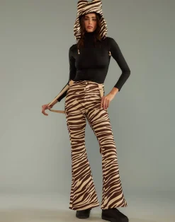 Clearance Cynthia Rowley Slope Style Ski Pants ZEBRA