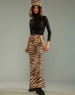 Clearance Cynthia Rowley Slope Style Ski Pants ZEBRA