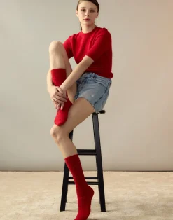 Outlet Cynthia Rowley Sydney Sweater Red