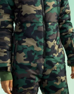 New Cynthia Rowley Undercover Ski Suit GRNCAM